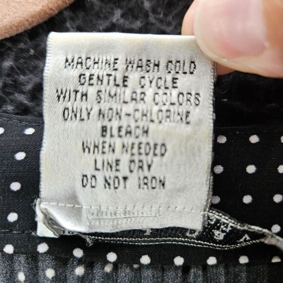 Fred David Womens Button Up Multi-Color Size XL Polyester Blend Stretch - Picture 8 of 12